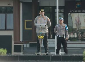 Kapolres Blitar AKBP Arif Fazlurrahman Ingatkan Personel Selalu Jaga Kesehatan