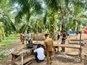 Lokasi Perjudian Sabung Ayam di Desa Pelajaran I, Dibongkar Polisi