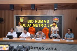 Ditressiber Polda Metro Jaya Tangkap 2 Tersangka Penipuan Online Mbanking PT TASPEN