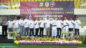 Kejuaraan Karate INKANAS “Piala Kapolres Metro Jakarta Timur 2025” Resmi Dibuka, Ratusan Atlet Unjuk Gigi di GOR PKP
